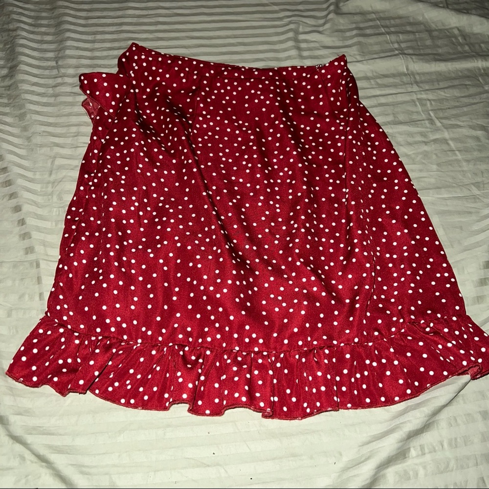 SHEIN Red Skirt